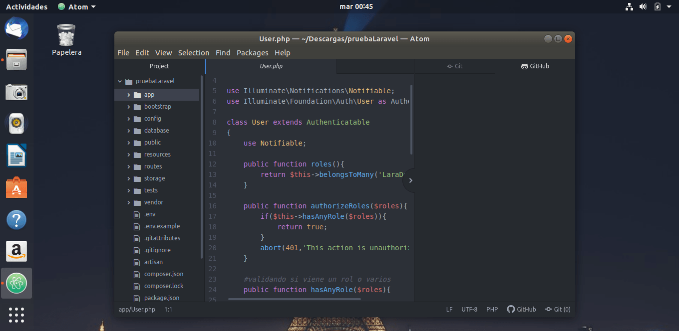 Cómo instalar el editor de código GitHub Atom en Linux