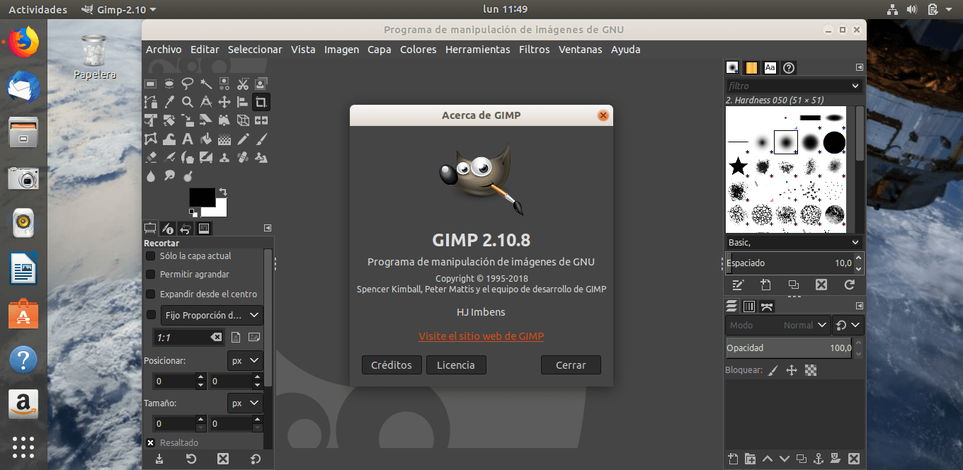Cómo instalar el editor de imágenes Gimp en Linux